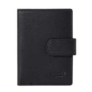 Osprey Wesley Leather Card Holder / Black
